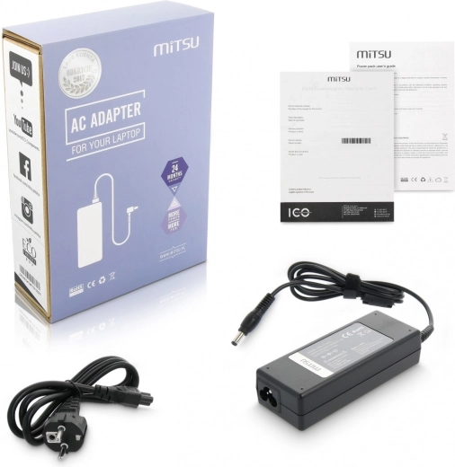 Φορτιστής / τροφοδοτικό αντάπτορας 19 V 4,74 A (5,5 × 2,5 mm) – universal για ASUS, TOSHIBA, MSI, PACKARD BELL 90 W