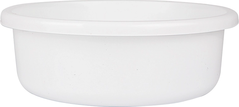 Στρογγυλή λεκάνη Classic 41 cm λευκή 13,5 l