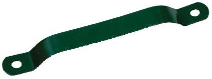 Σφιγκτήρας για στύλο 60 mm, γαλβανιζέ και PVC, πράσινος
