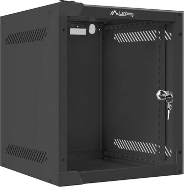 Επιτοίχιο δικτυακό ερμάριο 10'' 6U 280×310 mm μαύρο LANBERG