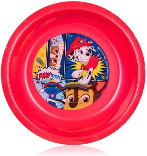 Πλαστικό μπολ με σχέδιο PAW PATROL 17 cm