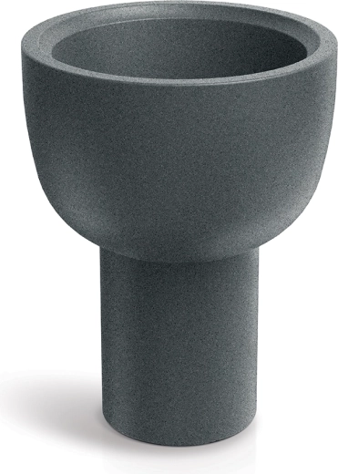 Γλάστρα Molta Vessel 40 cm σε γρανιτέ γκρι