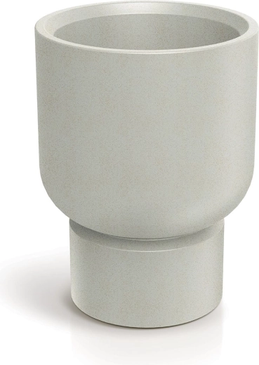 Γλάστρα Molta Base Round Midl 40 cm σε αμμώδες χρώμα