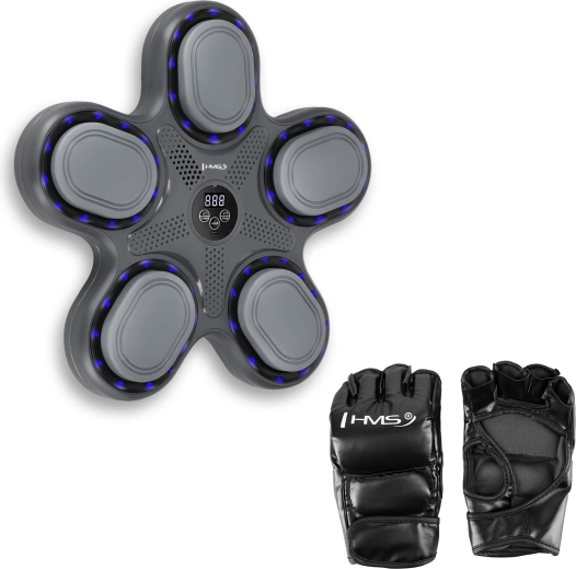 Ηλεκτρονικός στόχος μποξ HMS TB11 με LED και Bluetooth, συμπεριλαμβανομένων γαντιών