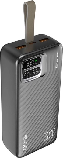 Powerbank Tracer Blaze 30000 mAh 65 W, μαύρη