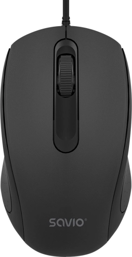 Ενσύρματο οπτικό ποντίκι Savio 1200 DPI με σύνδεση USB