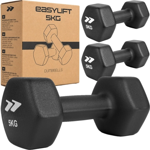 Νεοπρενένιοι αλτήρες EasyLift 2×5 kg
