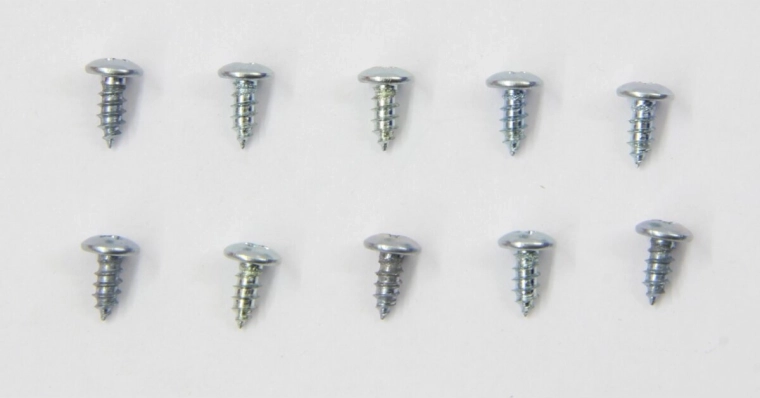 Αυτοδιάτρητες βίδες λαμαρίνας M2,9 × 6,5 mm JAMARA, 10 τεμάχια