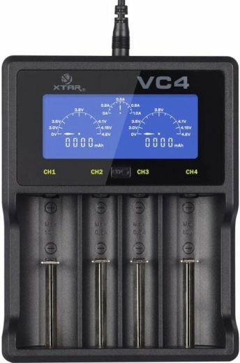 XTAR VC4 τετρακάναλος έξυπνος φορτιστής USB