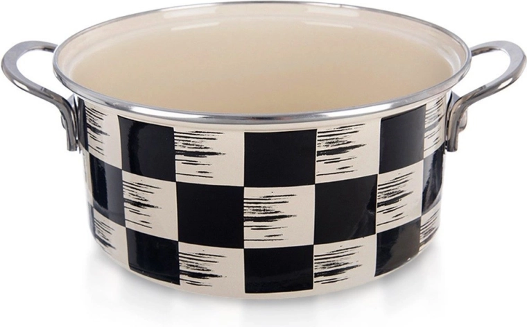 Σμάλτινη κατσαρόλα Σκακιέρα 22 cm, 3 l