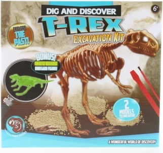 Λαξεύοντας δεινόσαυρους φωσφορίζον T‑Rex
