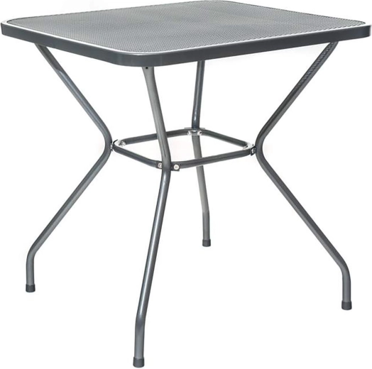Ατσάλινο τραπέζι κήπου Maine 70 × 70 cm