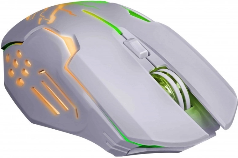 Ασύρματο gaming ποντίκι Katana 3200 DPI, 7 κουμπιά, λευκό