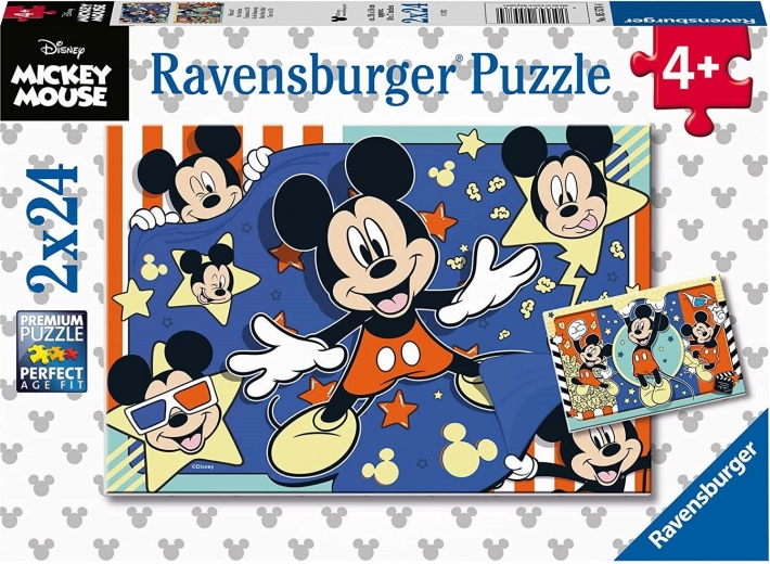 Παζλ Ravensburger Mickey Mouse 2x24 κομμάτια
