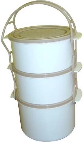 Δοχείο μεταφοράς φαγητού Combi 2× 1 l + 1,5 l, πλαστικό