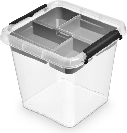 Κουτί αποθήκευσης με καπάκι Simplestore insert 4 l (20 × 20 × 18 cm)