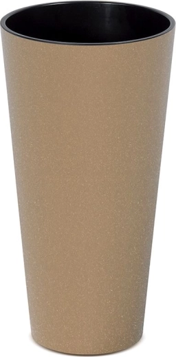 Γλάστρα Tubus Slim Eco Wood 30 cm με ένθετο – naturo