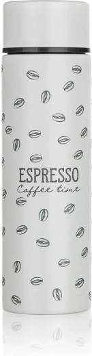 Μίνι ανοξείδωτο θερμός για καφέ Espresso 140 ml, γκρι
