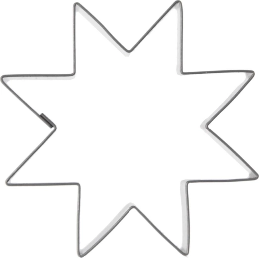 Κουπ πατ Orion αστέρι από ανοξείδωτο ατσάλι 6 cm