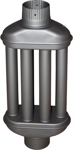 Εναλλάκτης θερμότητας για καπναγωγό 120 × 550 mm ανθρακί