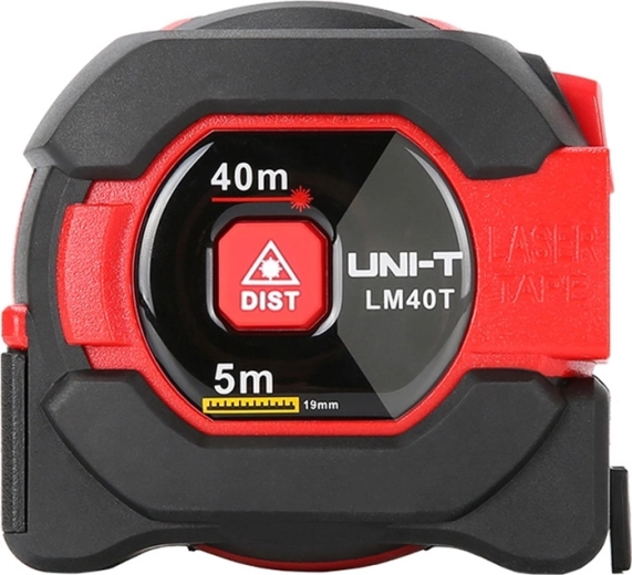 Uni-T LM40T αποστασιόμετρο λέιζερ με ενσωματωμένη μετροταινία 5 m