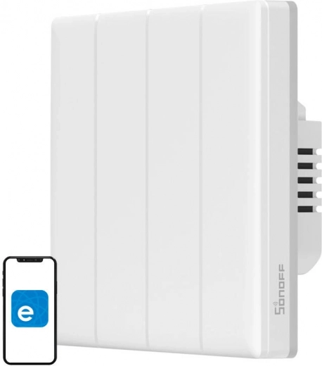 Έξυπνος διακόπτης τοίχου αφής Wi‑Fi Sonoff TX T5 4C