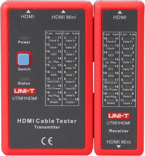 Δοκιμαστής καλωδίων HDMI UNI‑T UT681HDMI