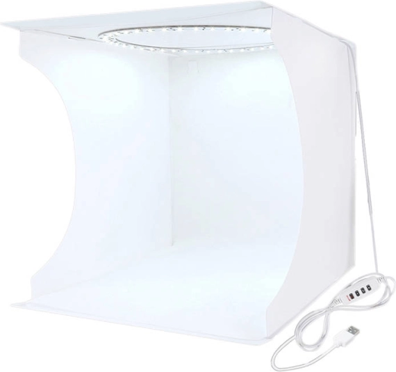 Φωτοσκηνή PULUZ 30 cm χωρίς σκιές με φωτισμό LED