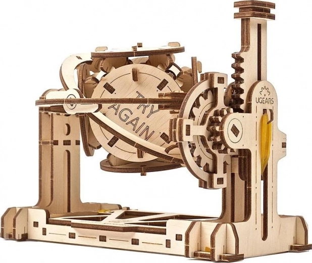 Ugears ξύλινο μηχανικό τρισδιάστατο παζλ τυχαίας γεννήτριας
