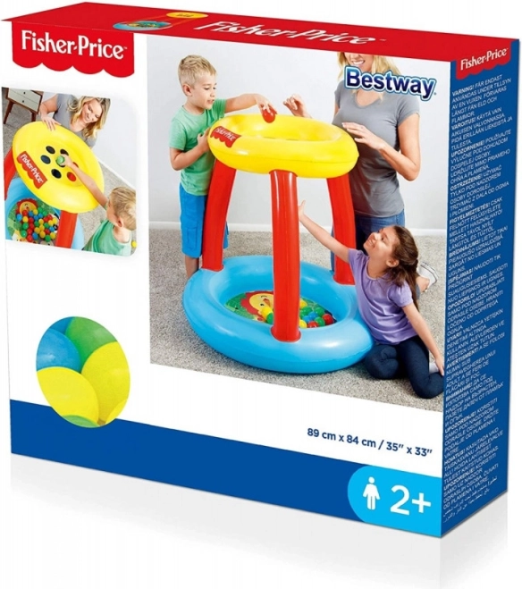 Φουσκωτό παιδικό πισινάκι με σκίαστρο Fisher-Price