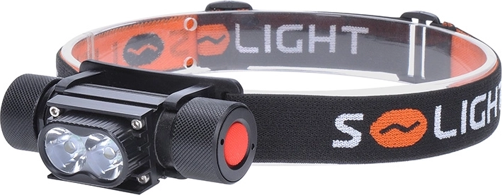Επαναφορτιζόμενος LED φακός κεφαλής Solight 650 lm