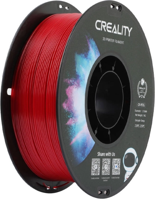 Νήμα PETG κόκκινο CREALITY 1,75 mm