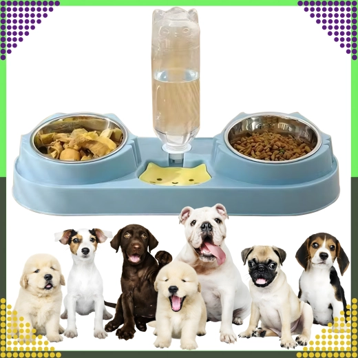 Δύο αφαιρούμενα ανοξείδωτα μπολ