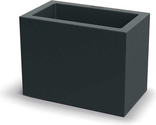 Ζαρντινιέρα Geneca Case σκούρο γκρι 58 cm