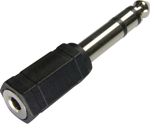 Προσαρμογέας ήχου Sencor από στερεοφωνικό jack 6,35 mm σε υποδοχή στερεοφωνικού jack 3,5 mm