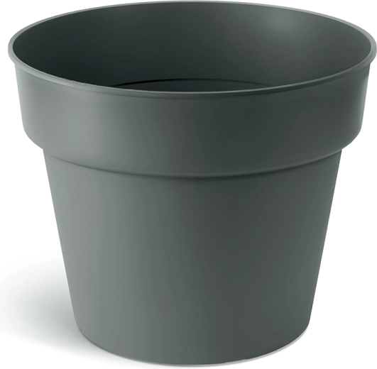 Πλαστική γλάστρα Planti 16,5 cm – γκρι πέτρα, ματ