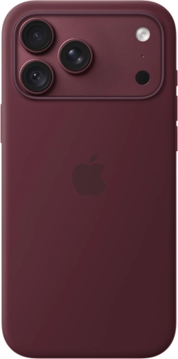 Θήκη σιλικόνης Apple με MagSafe για iPhone 18 Pro Max – μπορντό