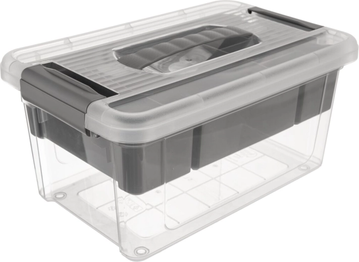 Κουτί Stormax multi ορθογώνιο 5 l με γκρι ένθετο