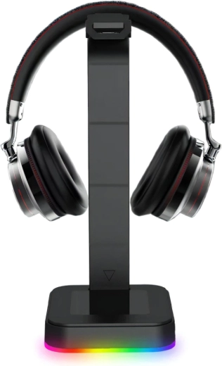 Βάση ακουστικών Renew Force Z9 με φωτισμό RGB και θύρες USB