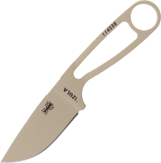 Μαχαίρι ESEE Izula Desert Tan με σταθερή λεπίδα 7,3 cm και θήκη
