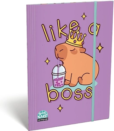 Φάκελος εγγράφων A5 LizzyCard capybara