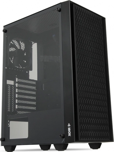 Κουτί υπολογιστή iBOX CETUS 903 με σκληρυμένο γυαλί και ανεμιστήρες LED
