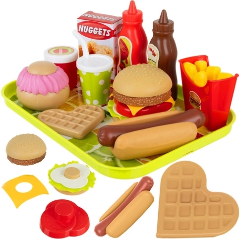 Παιδικό σετ fast food 26 τεμαχίων Iso Trade
