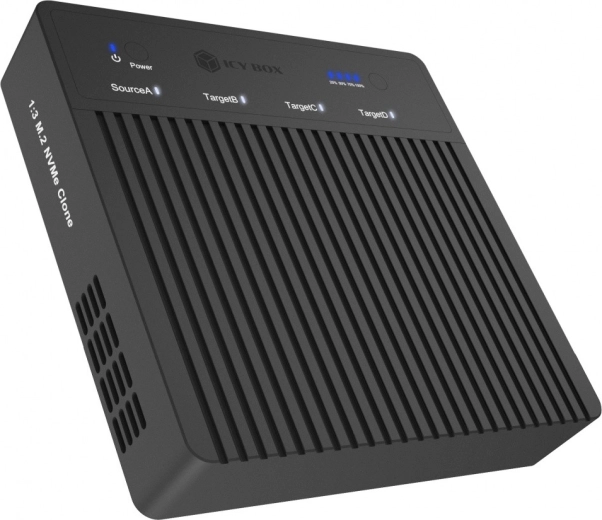 Αντιγραφέας USB4 4 θέσεων για NVMe M.2 SSD με κλωνοποίηση 1:3