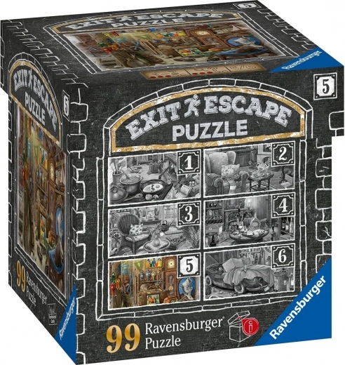 Ravensburger Πάζλ Απόδρασης Στοιχειωμένη Έπαυλη 5: Στη Σοφίτα