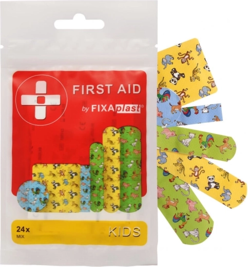 Fixaplast First Aid Kids παιδικά επιθέματα 24 τεμ.