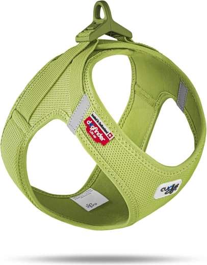 Curli επιστήθιο για σκύλους Air-Mesh Lime, μέγεθος M (6–9 kg)