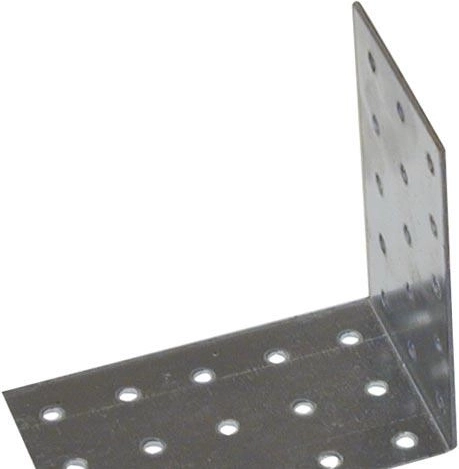 Δομική χαλύβδινη γωνία 60 × 80 × 80 mm, γαλβανισμένη