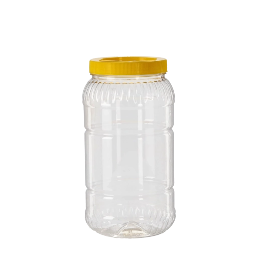Διαφανής πλαστική κανάτα 3 l με καπάκι