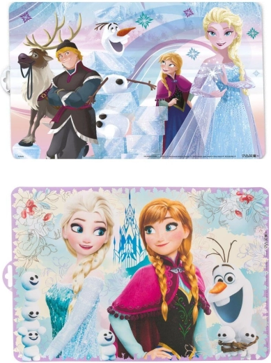 Πλαστικό παιδικό σουπλά FROZEN 43 × 29 cm, μίγμα σχεδίων